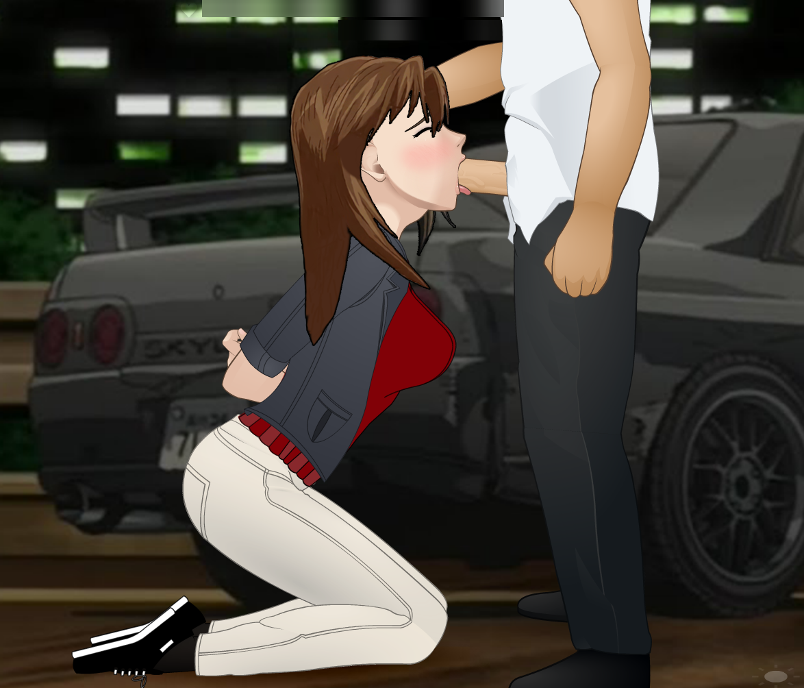 Reina Akikawa (Super Deepthroat Game) Rule 34 Image