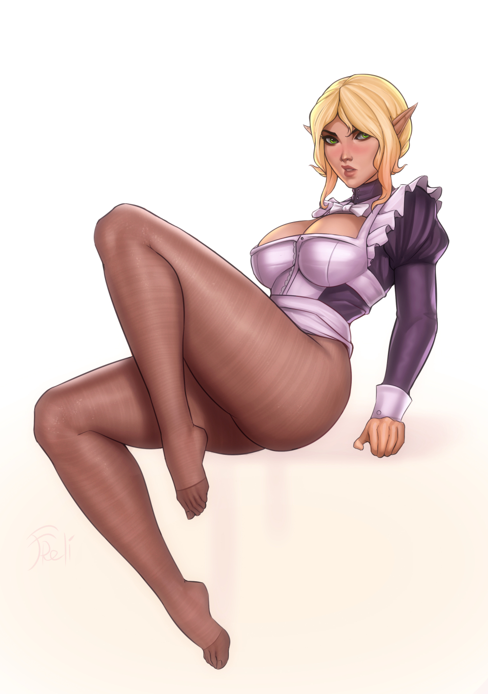 Elf Maid (Freli) Rule 34 Image