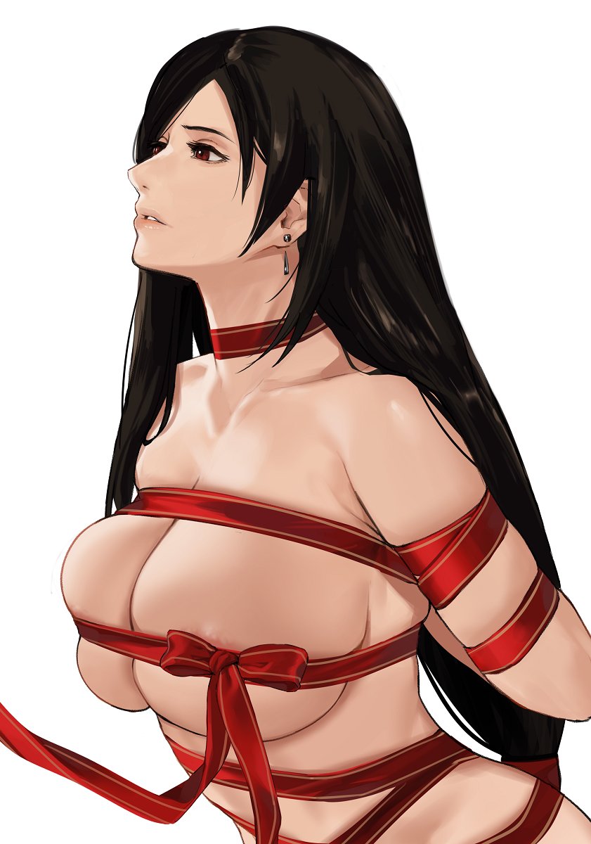 Tifa Lockhart (Christmas) Rule 34 Image