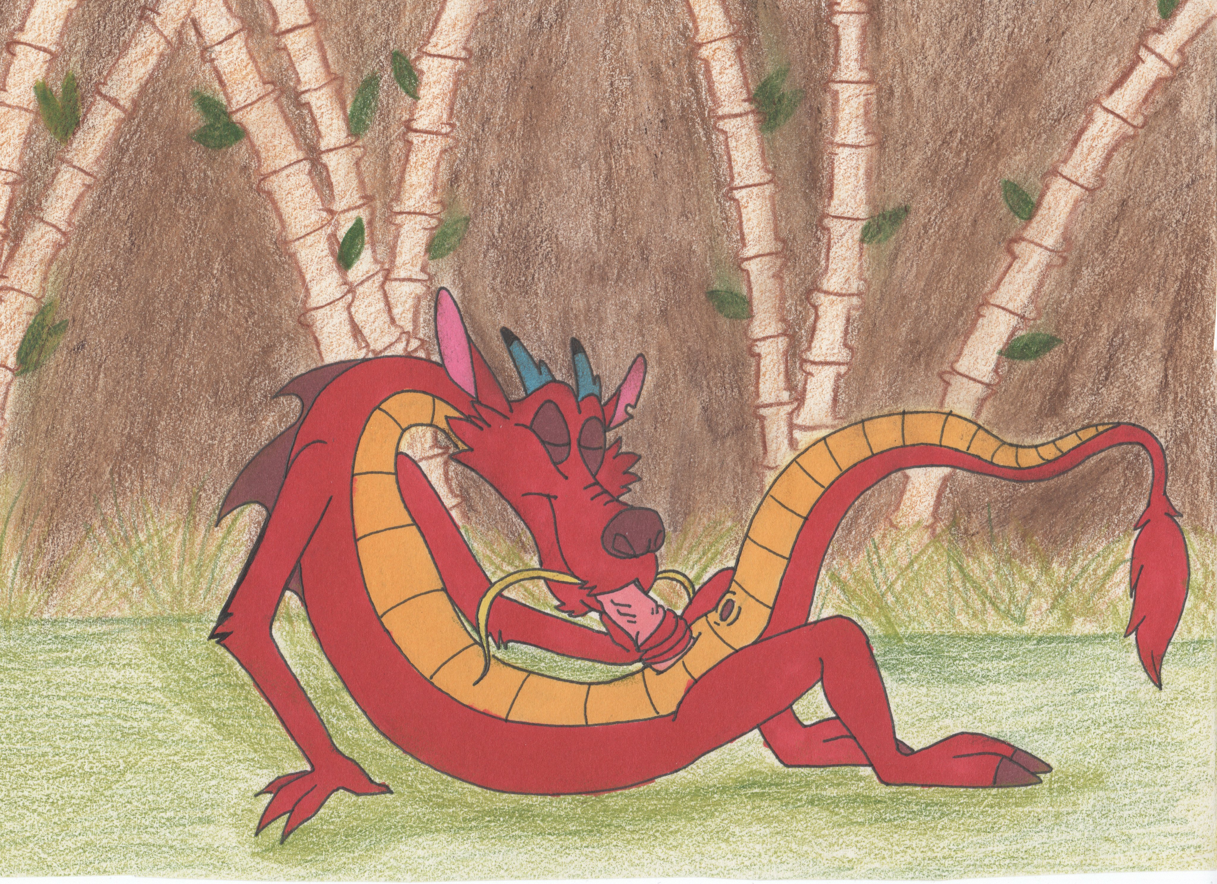 Mushu (Disney) Rule 34 Image