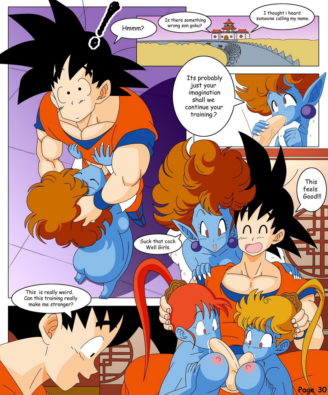 Princess Snake (Dragon Ball) Rule 34 Image