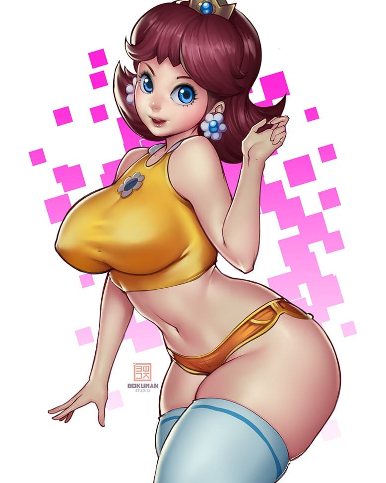 Princess Daisy (Mario (Series)) Rule 34 Image