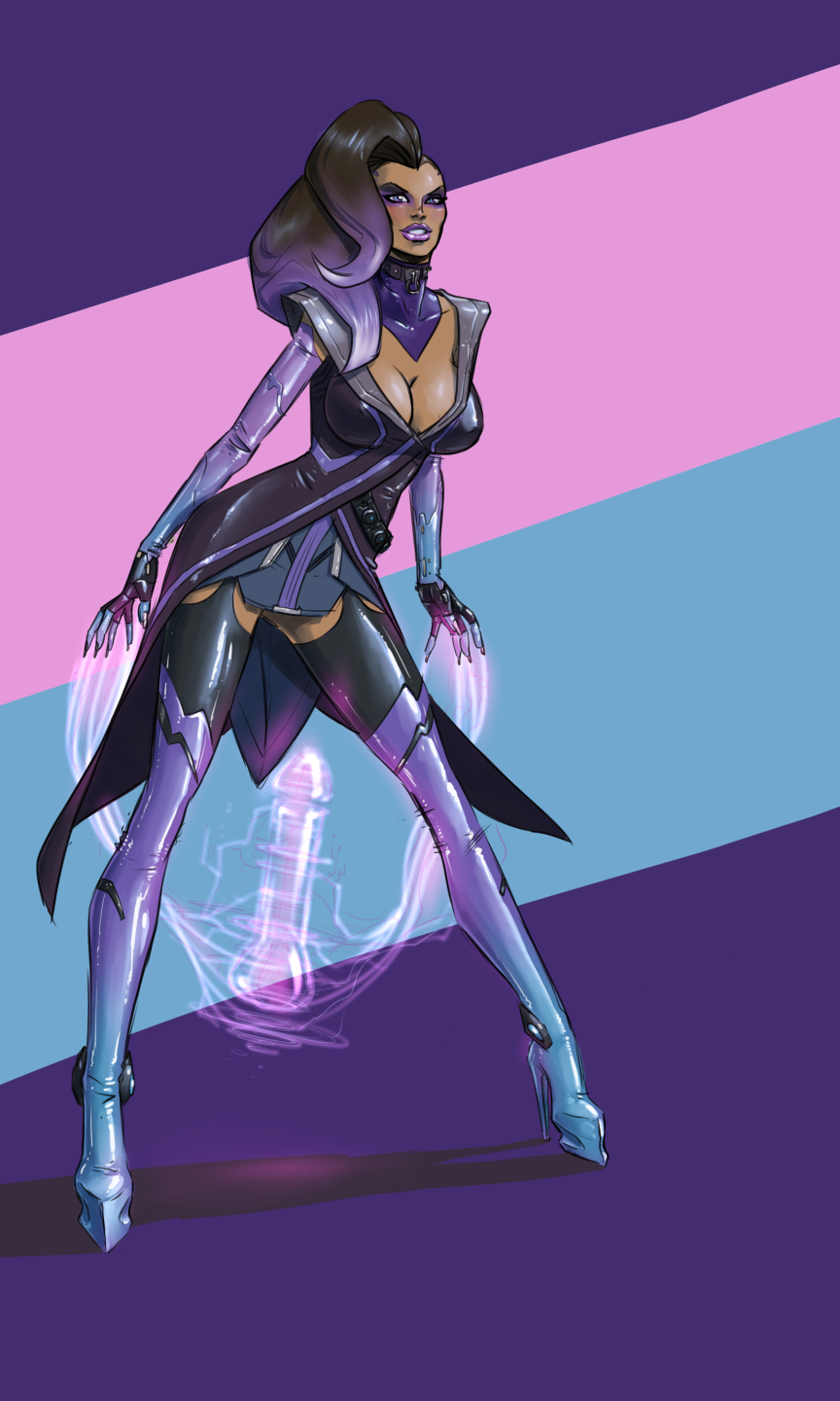 Sombra (Overwatch) Rule 34 Image
