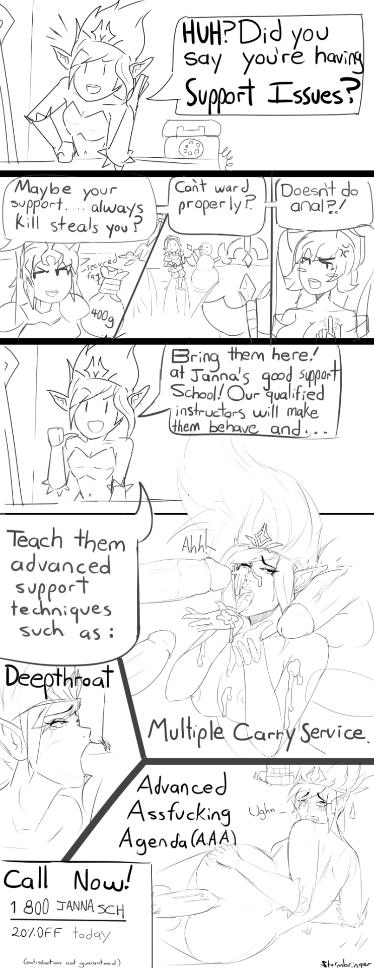 Janna Windforce (League Of Legends) Rule 34 Image