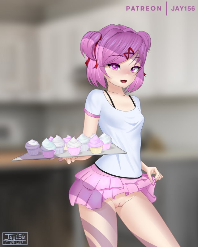 Natsuki (Doki Doki Literature Club) Rule 34 Image