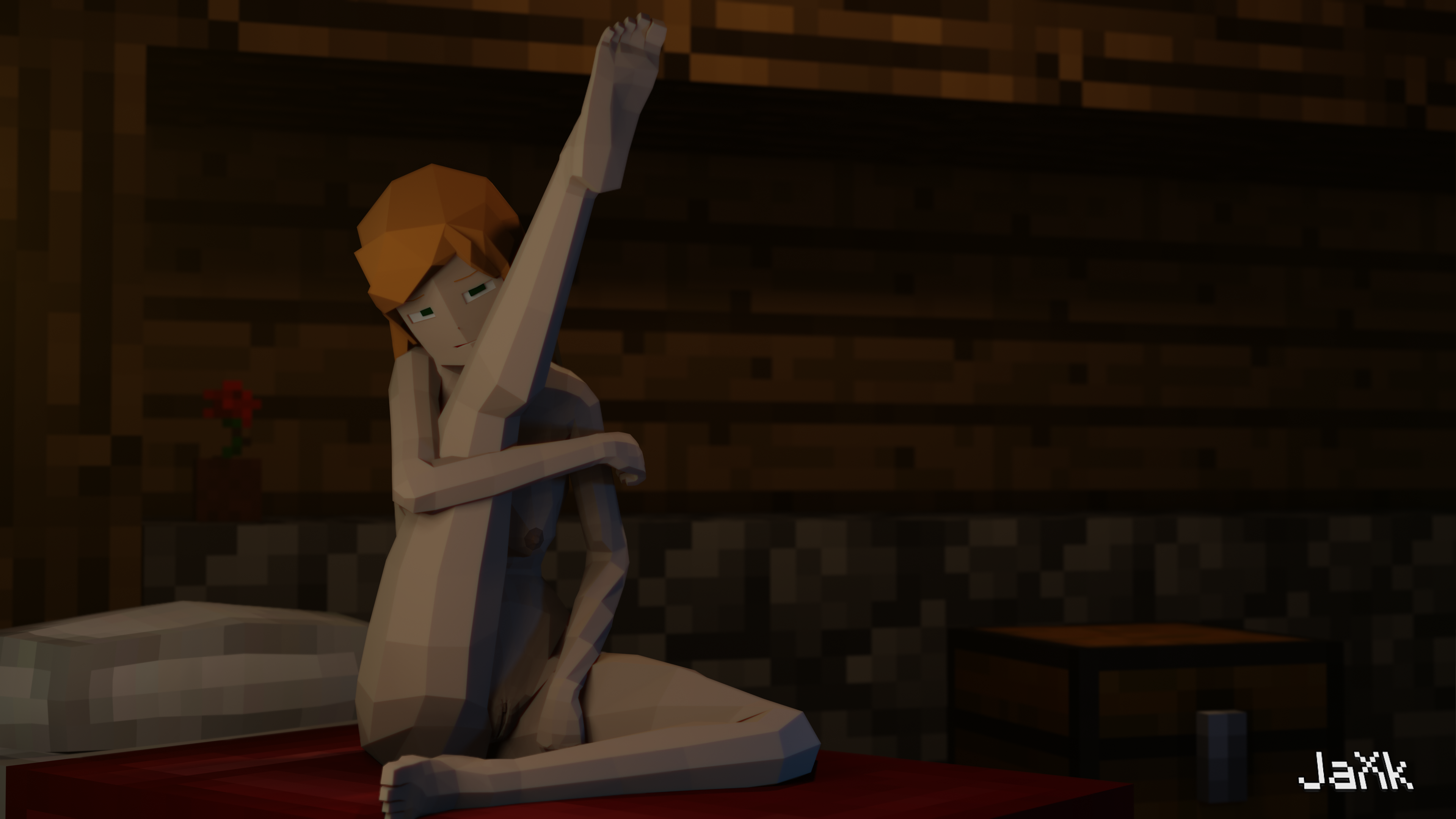 Alex (Minecraft) Rule 34 Image