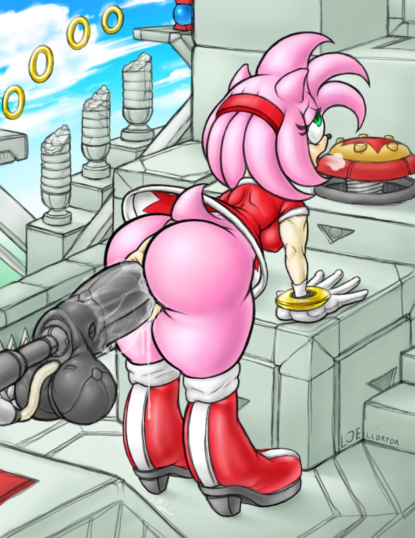 Amy Rose (Sega) Rule 34 Image
