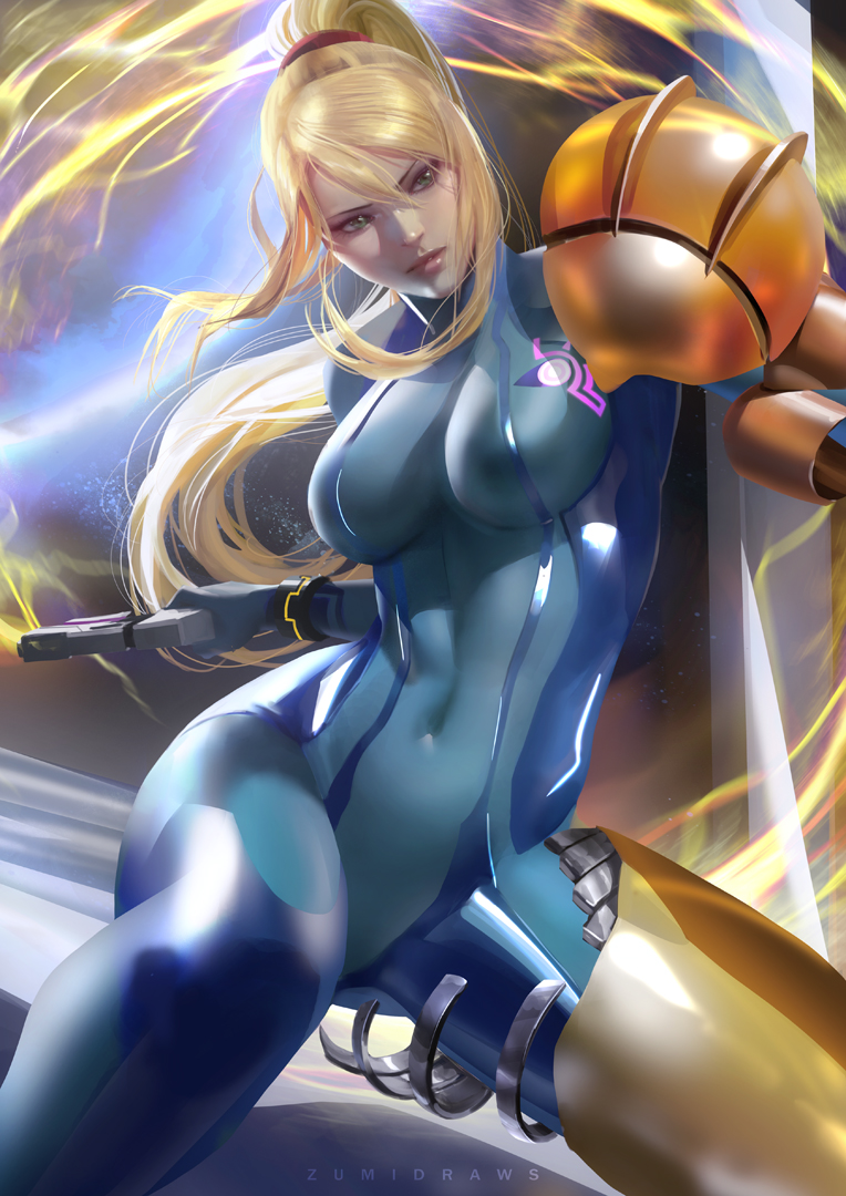 Samus Aran (Metroid) Rule 34 Image