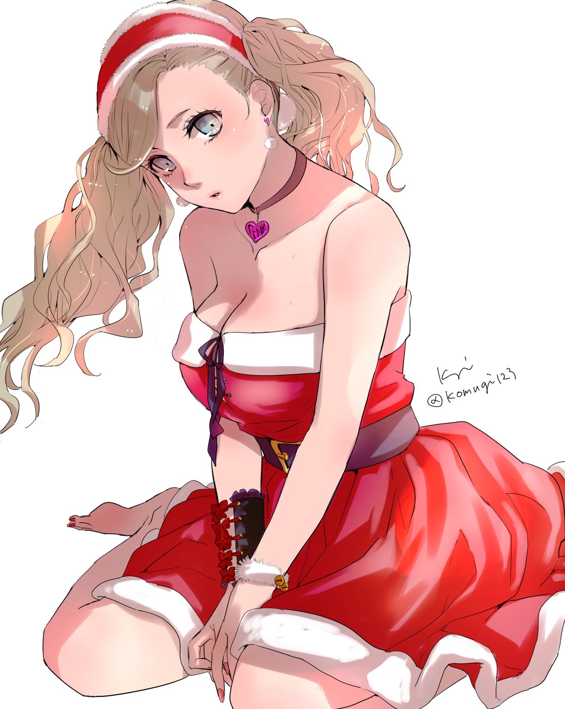 Ann Takamaki (Christmas) Rule 34 Image