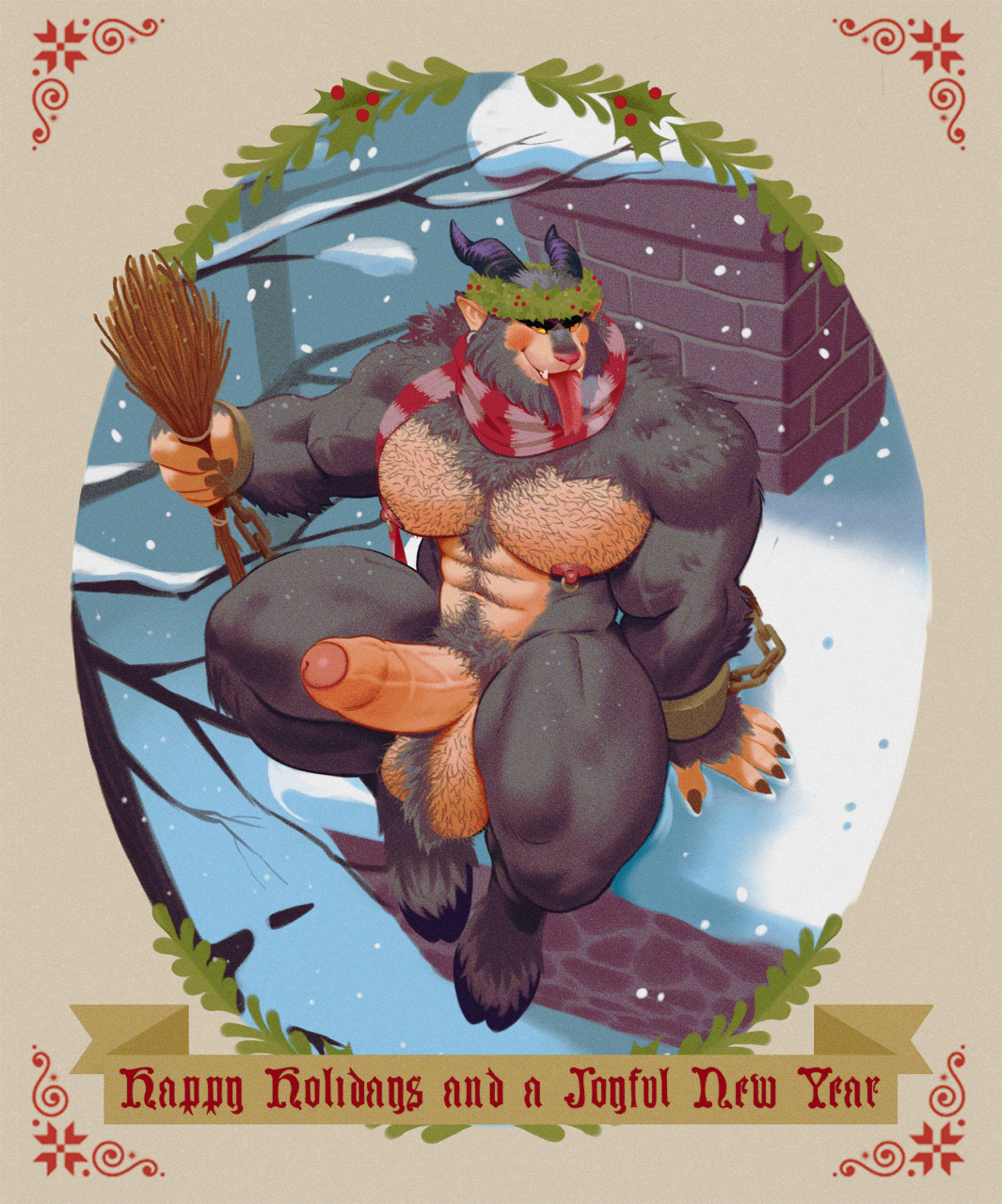 Krampus (Christmas) Rule 34 Image