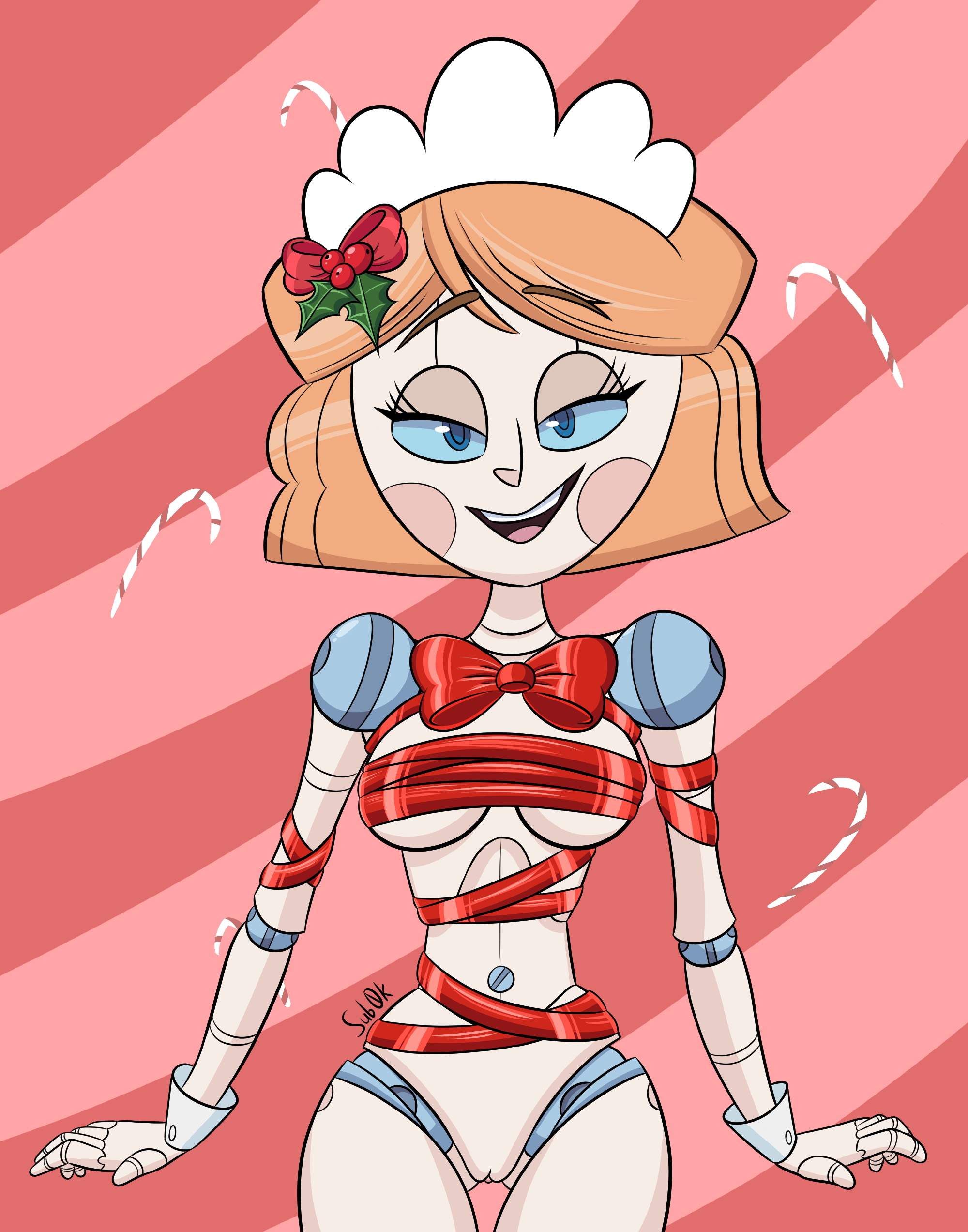 Emmy The Nandroid (Christmas) Rule 34 Image