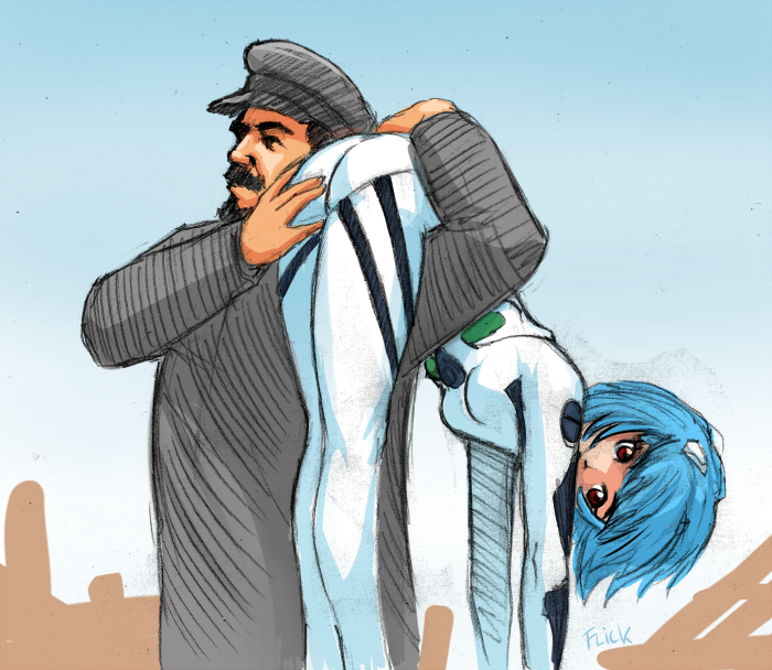 Rei Ayanami (Neon Genesis Evangelion) Rule 34 Image
