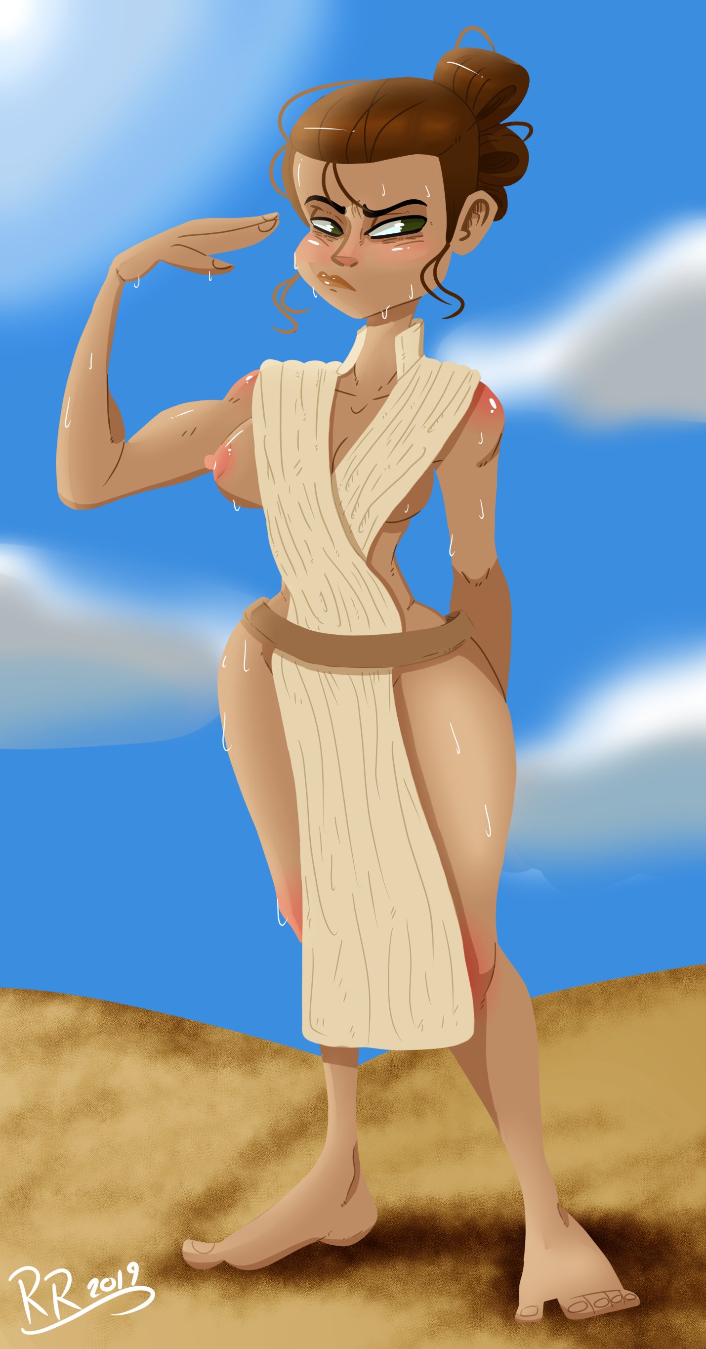 Rey (Star Wars) Rule 34 Image