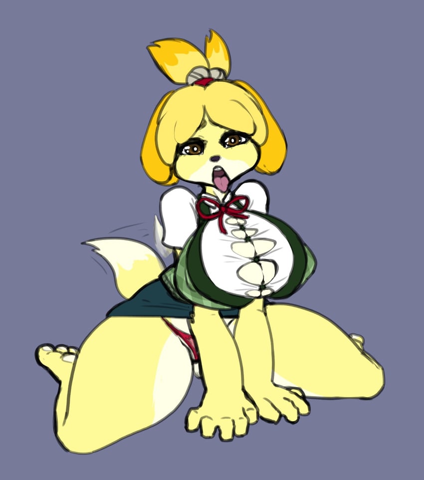 Isabelle (Animal Crossing) Rule 34 Image