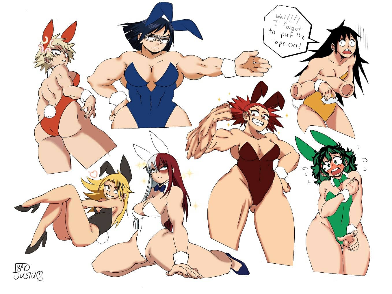 Denki Kaminari (My Hero Academia) Rule 34 Image