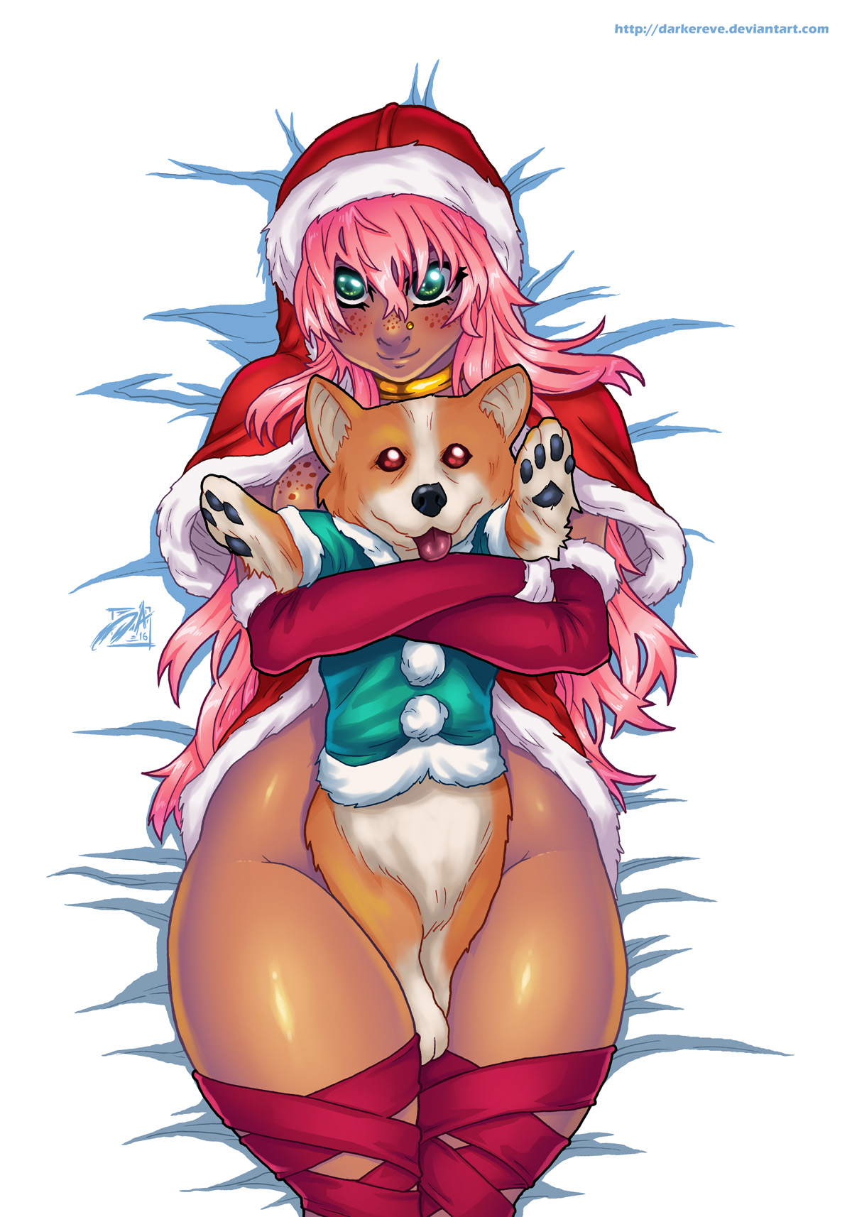 Monica Del Rio (Christmas) Rule 34 Image