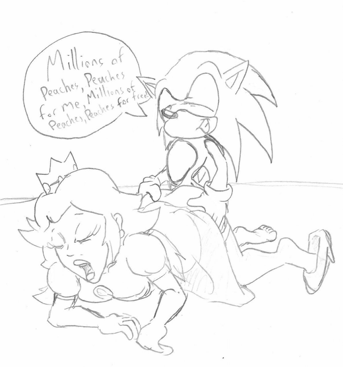 Princess Peach (Mario (Series)) Rule 34 Image