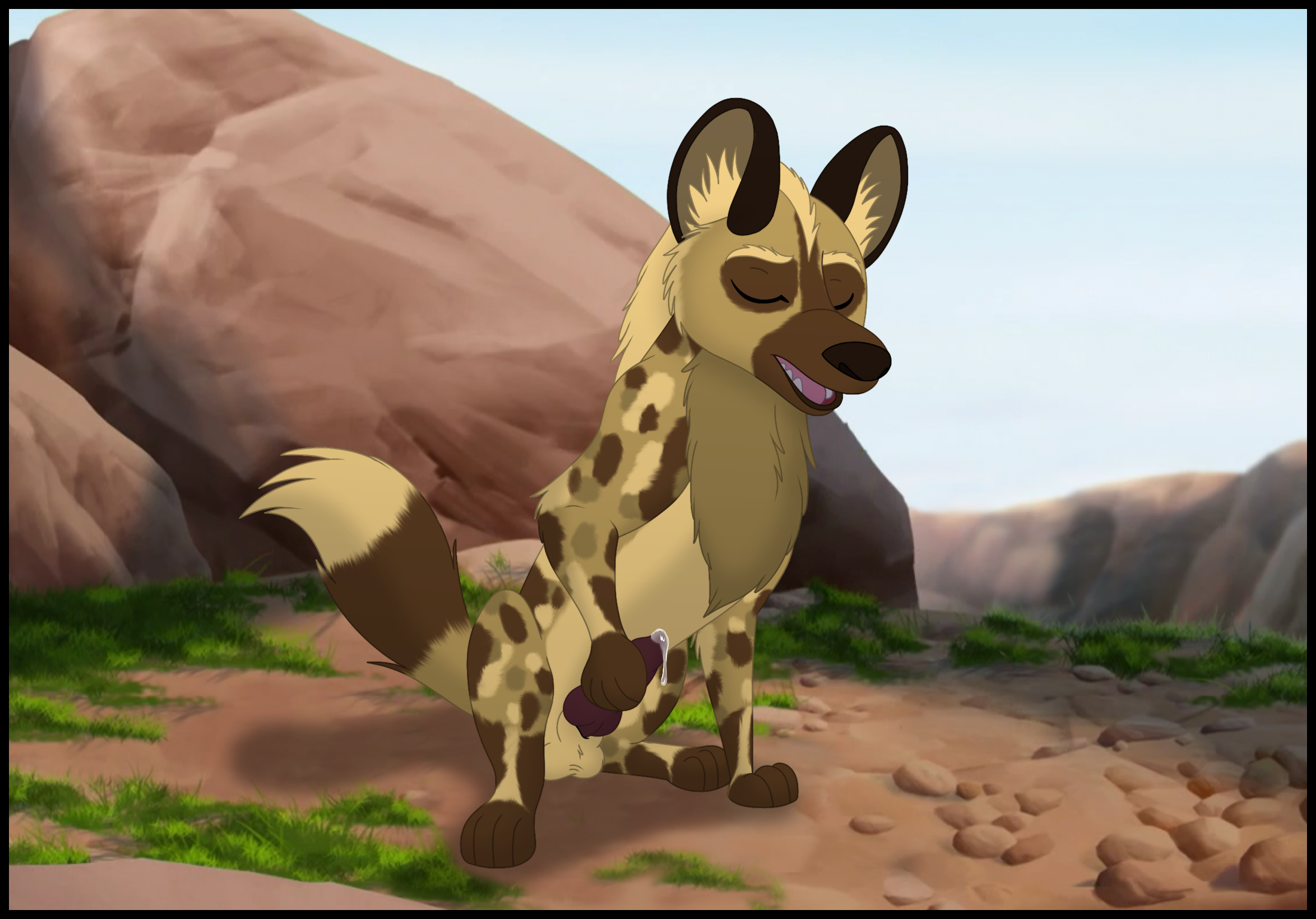 African Wild Dog Rule 34 Image