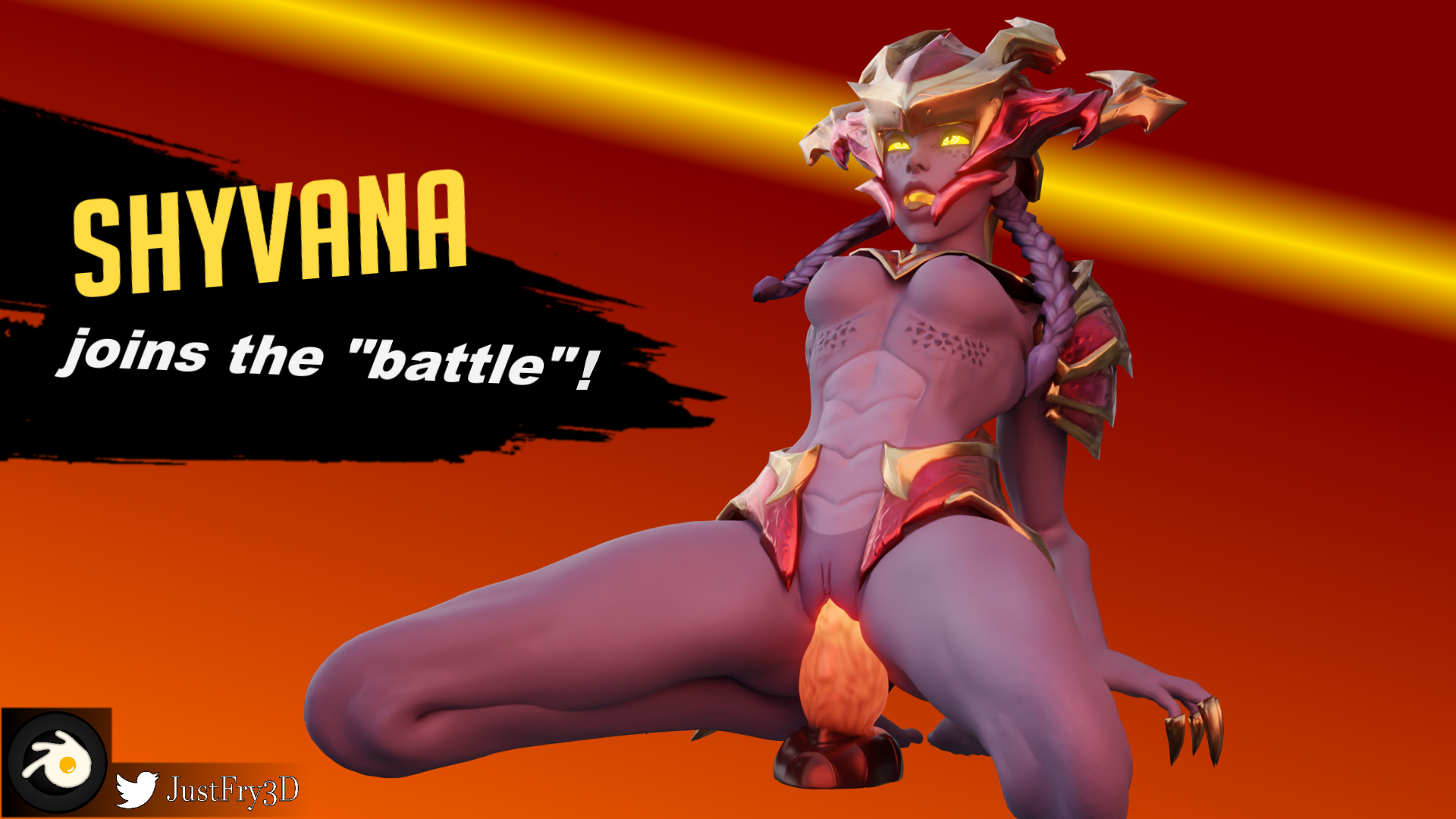 Shyvana (League Of Legends) Rule 34 Image