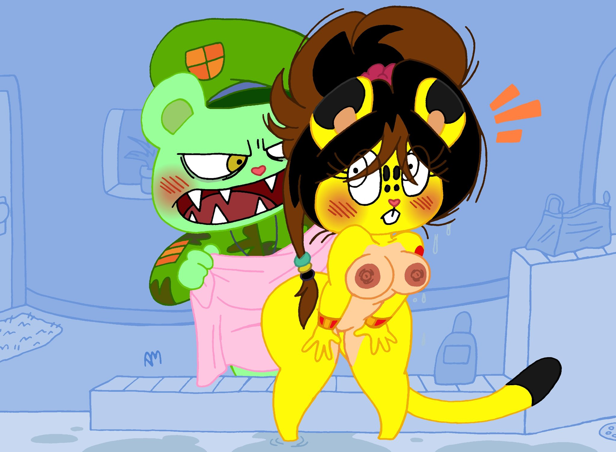 Fan Character (Happy Tree Friends) Rule 34 Image