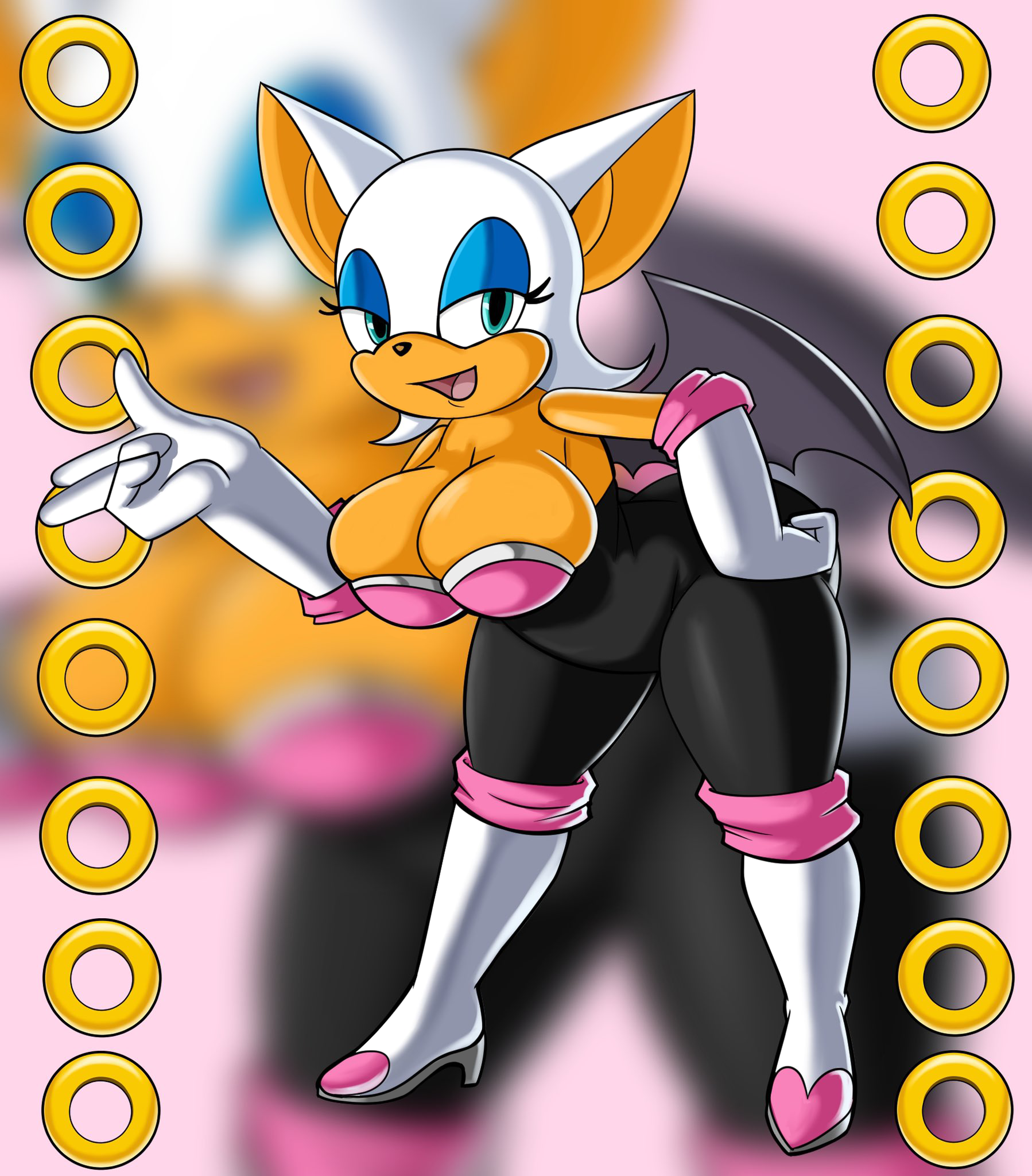 Rouge The Bat (Sonic (Series)) Rule 34 Image