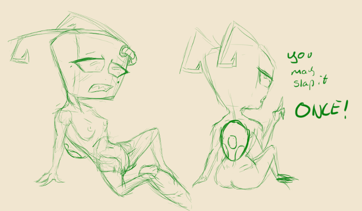 Tak (Invader Zim) Rule 34 Image