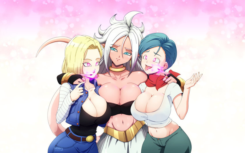Android 18 (Dragon Ball) Rule 34 Image