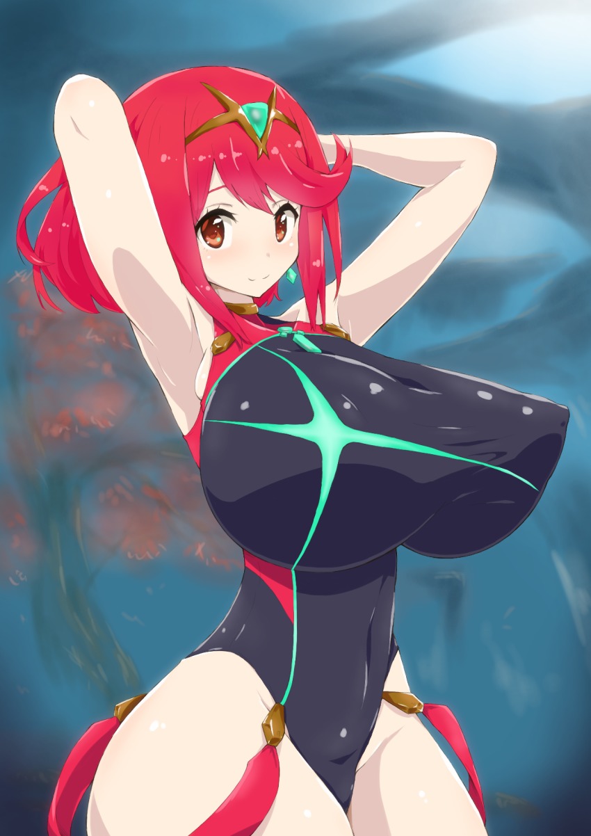 Pyra (Pro Swimmer) (Xenoblade) Rule 34 Image