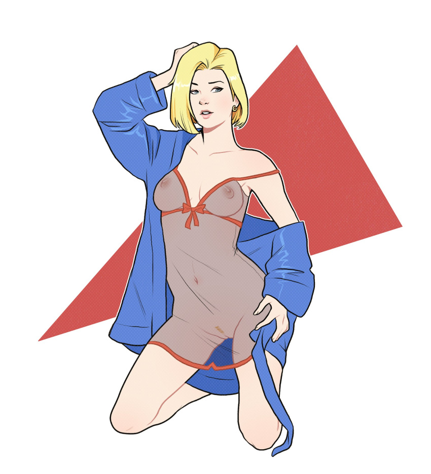 Android 18 (Dragon Ball) Rule 34 Image