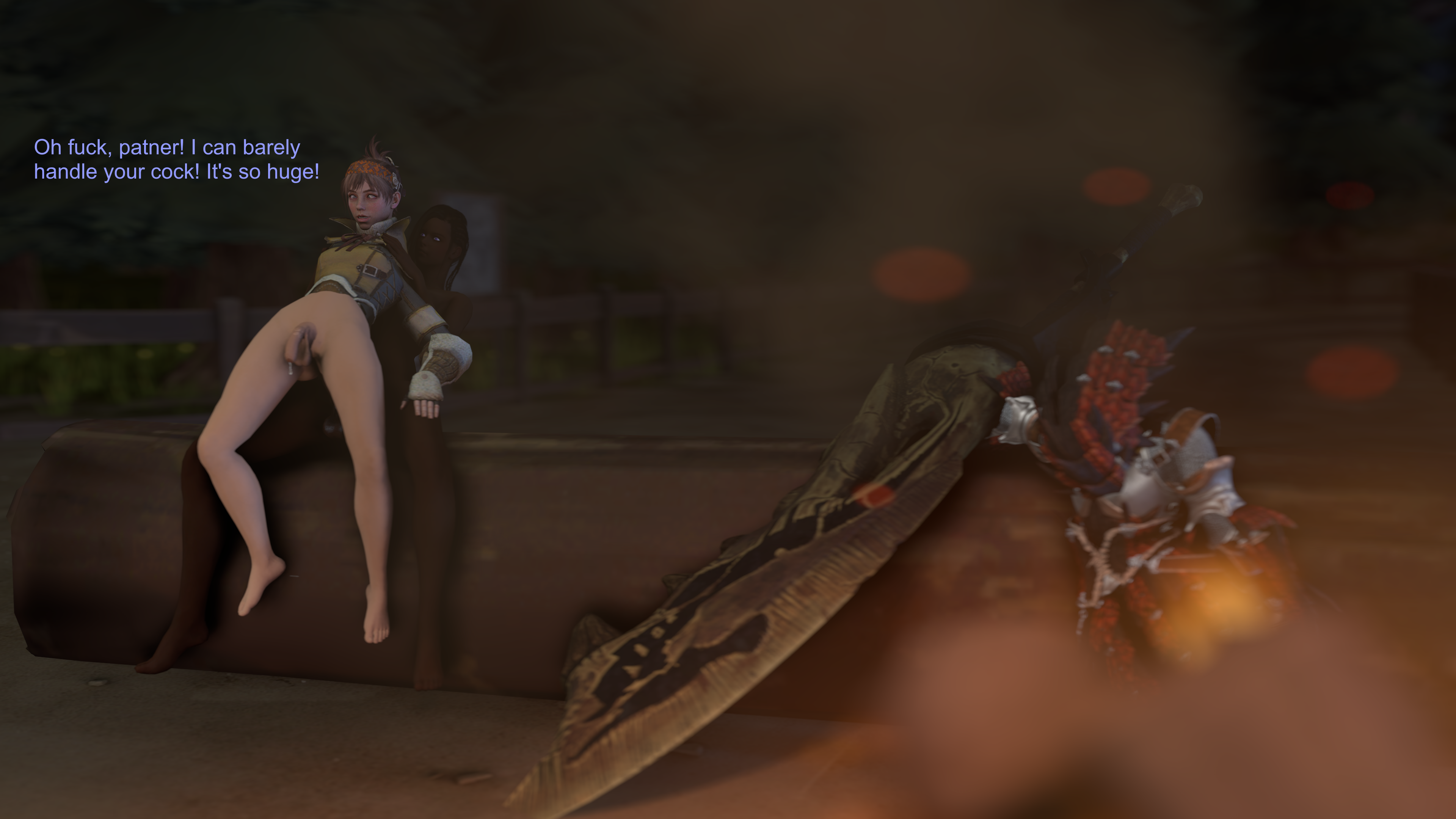 The Handler (Monster Hunter) Rule 34 Image