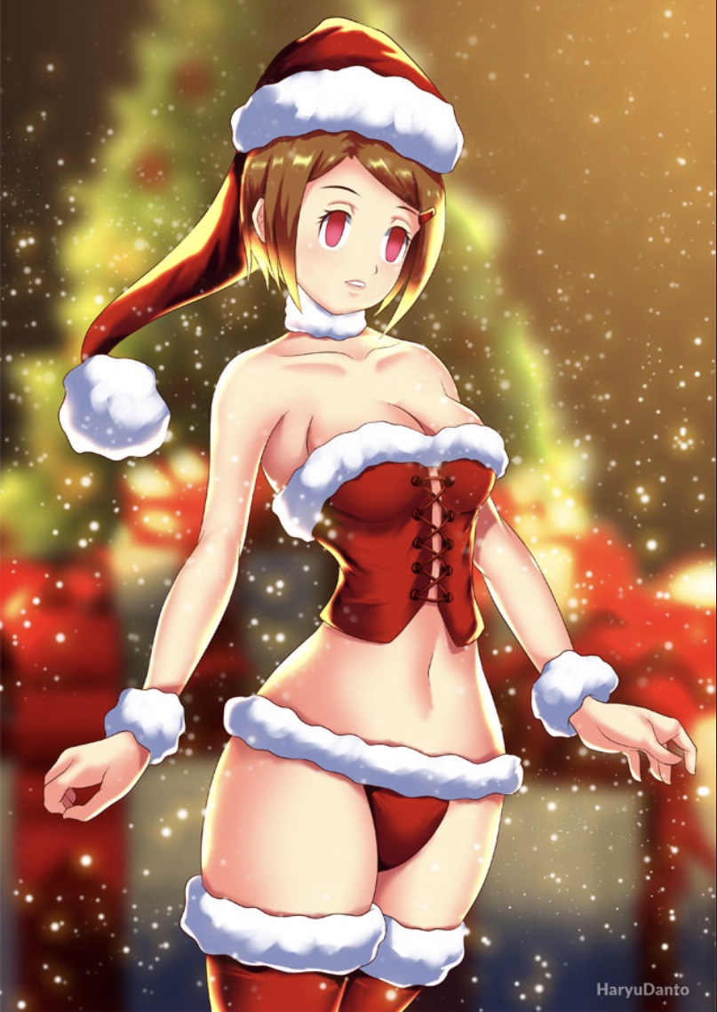 Hikari Yagami (Christmas) Rule 34 Image