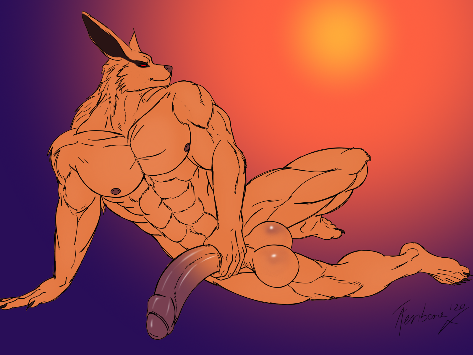 Kurama (Asian Mythology) Rule 34 Image