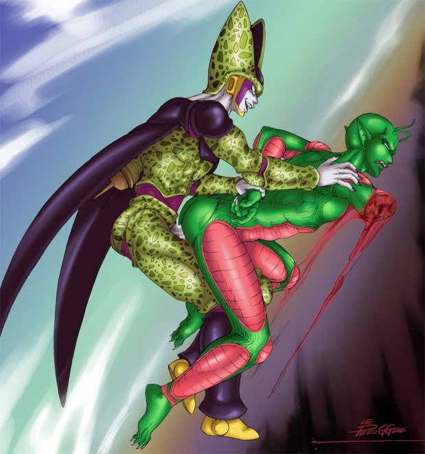 Cell (Dragon Ball) Rule 34 Image