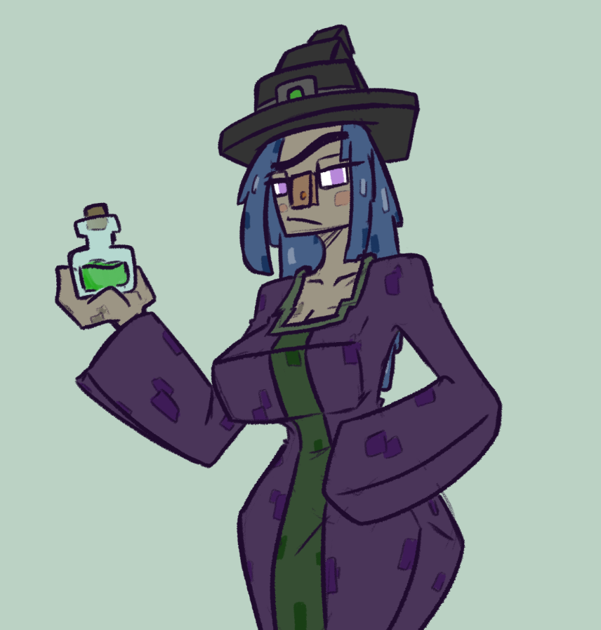 Witch (Minecraft) Rule 34 Image