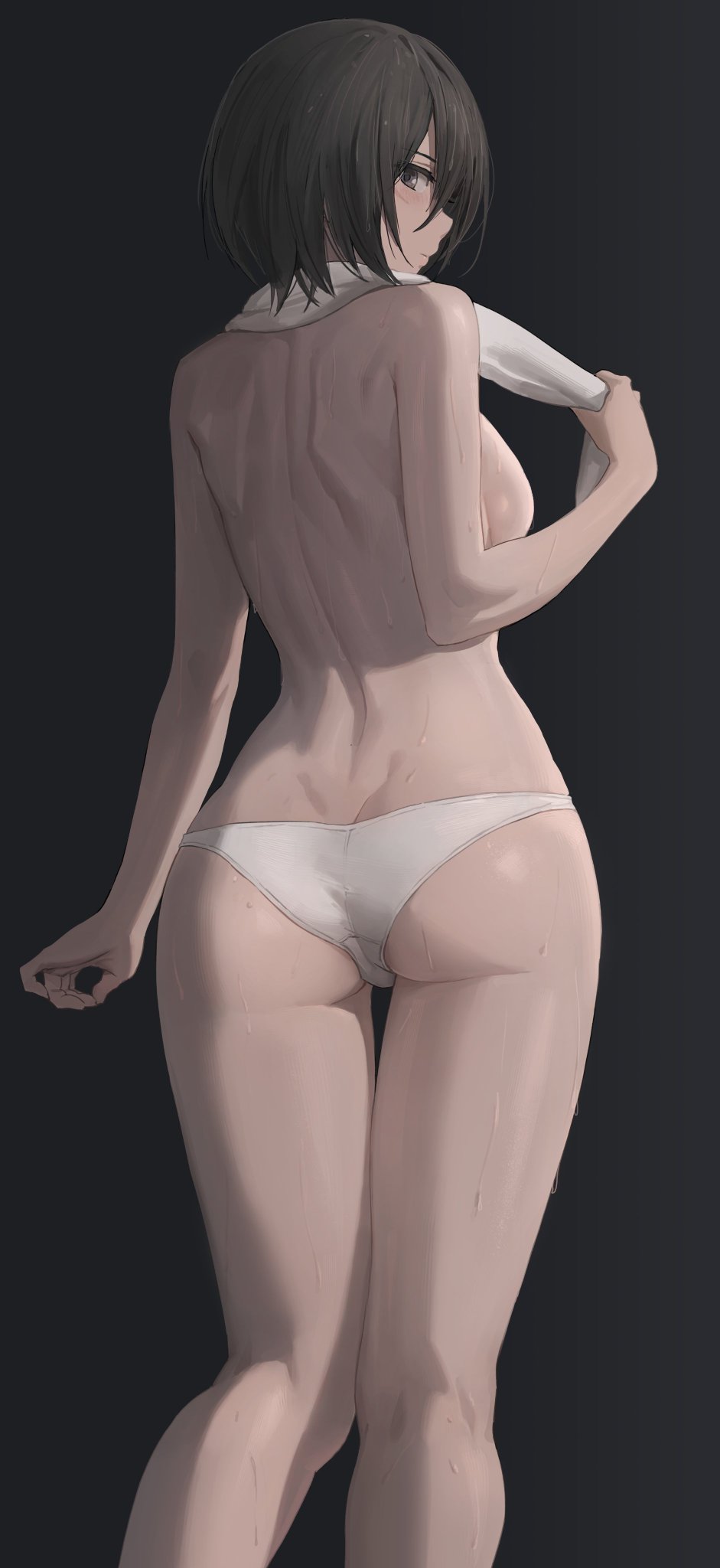 Mikasa Ackerman (Attack On Titan) Rule 34 Image