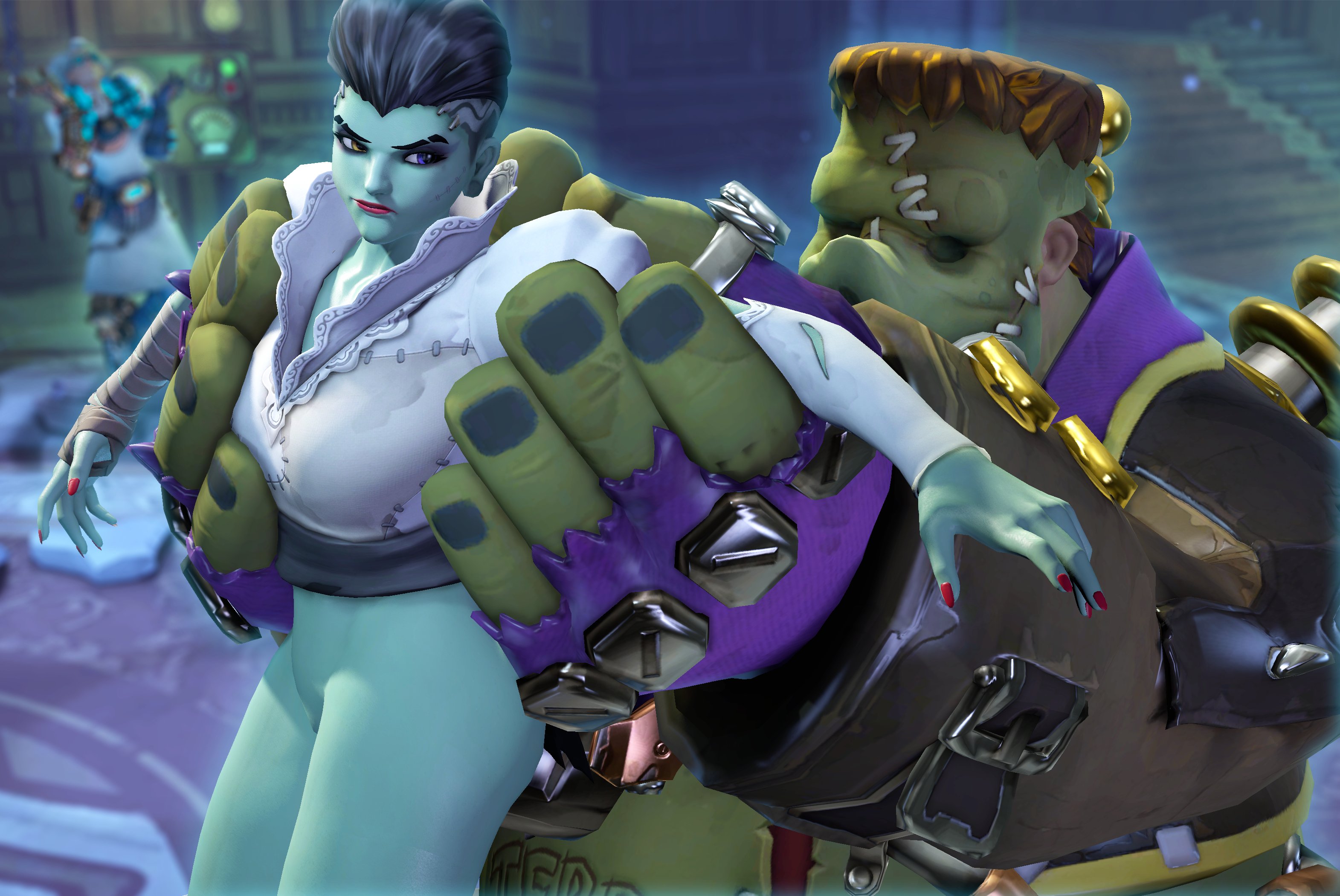 Bride Sombra (Blizzard Entertainment) Rule 34 Image