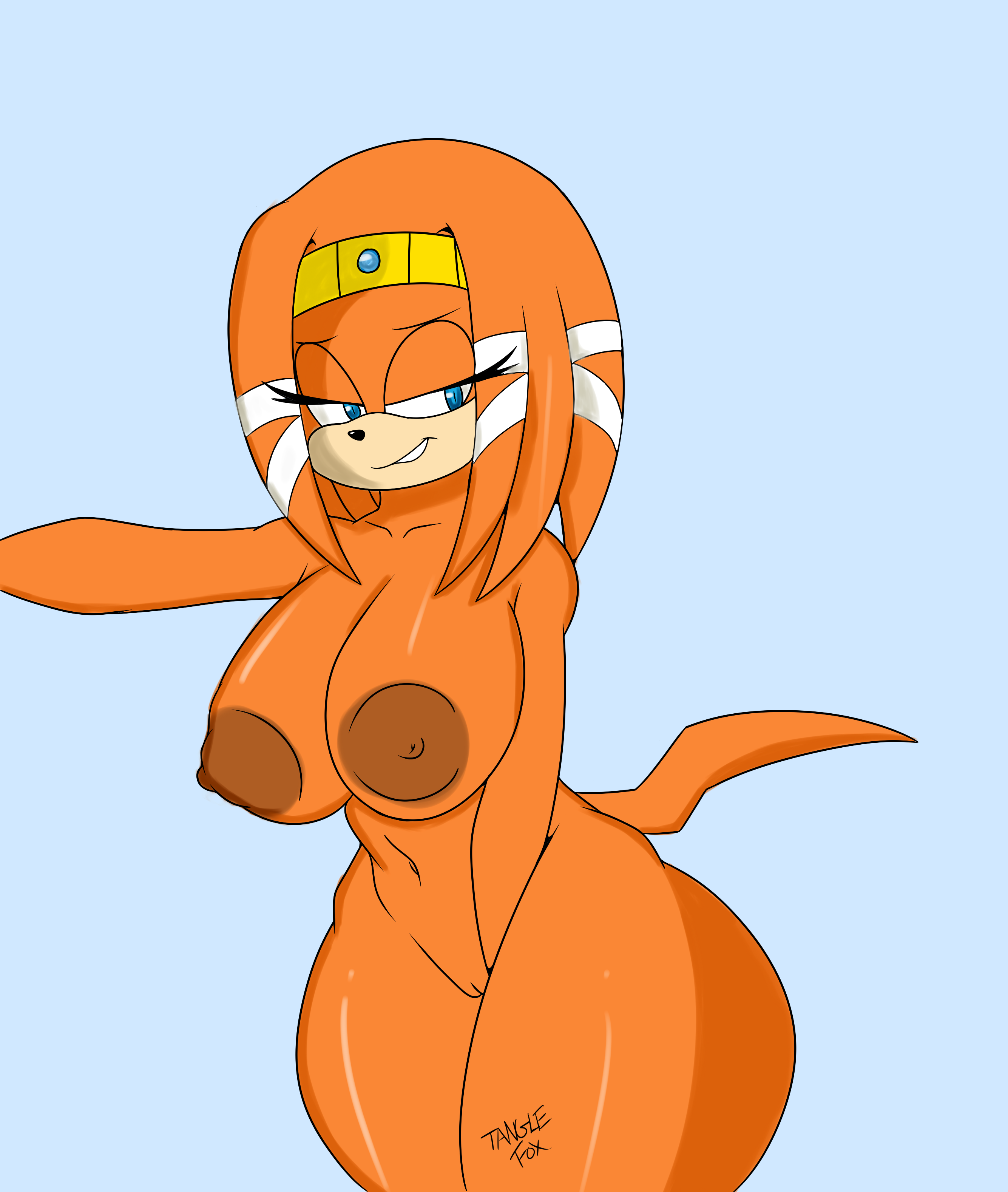Tikal The Echidna (Sonic (Series)) Rule 34 Image