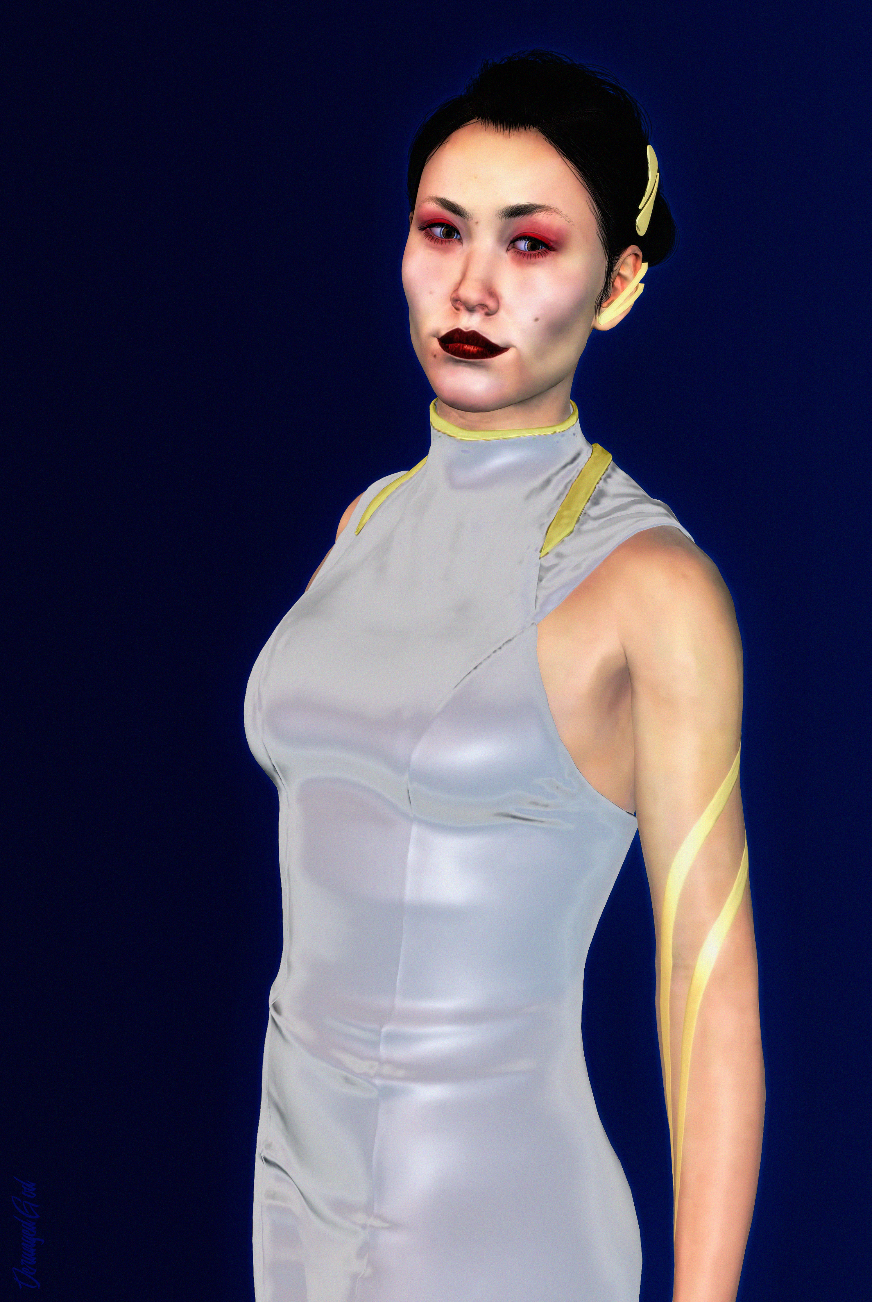 Hanako Arasaka (Cyberpunk 2077) Rule 34 Image