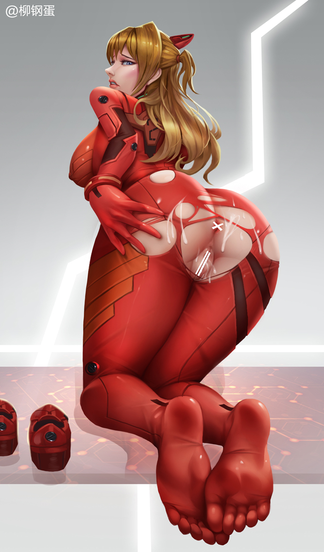 Souryuu Asuka Langley (Neon Genesis Evangelion) Rule 34 Image