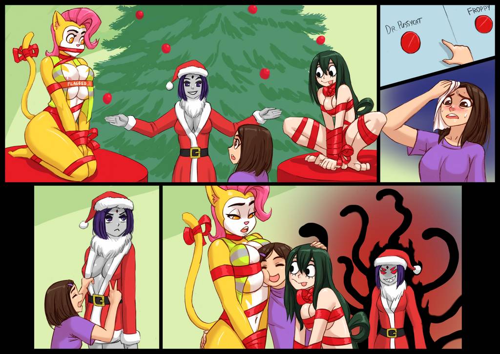 Monique Pussycat (Christmas) Rule 34 Image