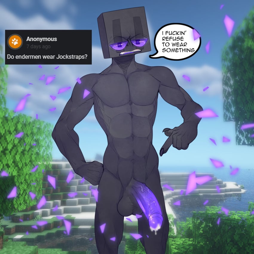 Enderman (Minecraft) Rule 34 Image