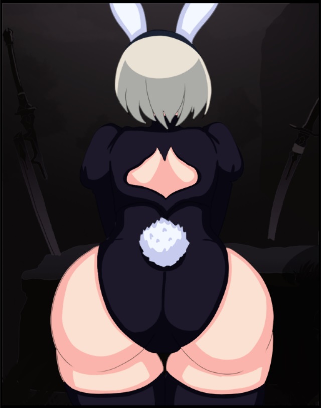 Yorha 2b (Nier) Rule 34 Image