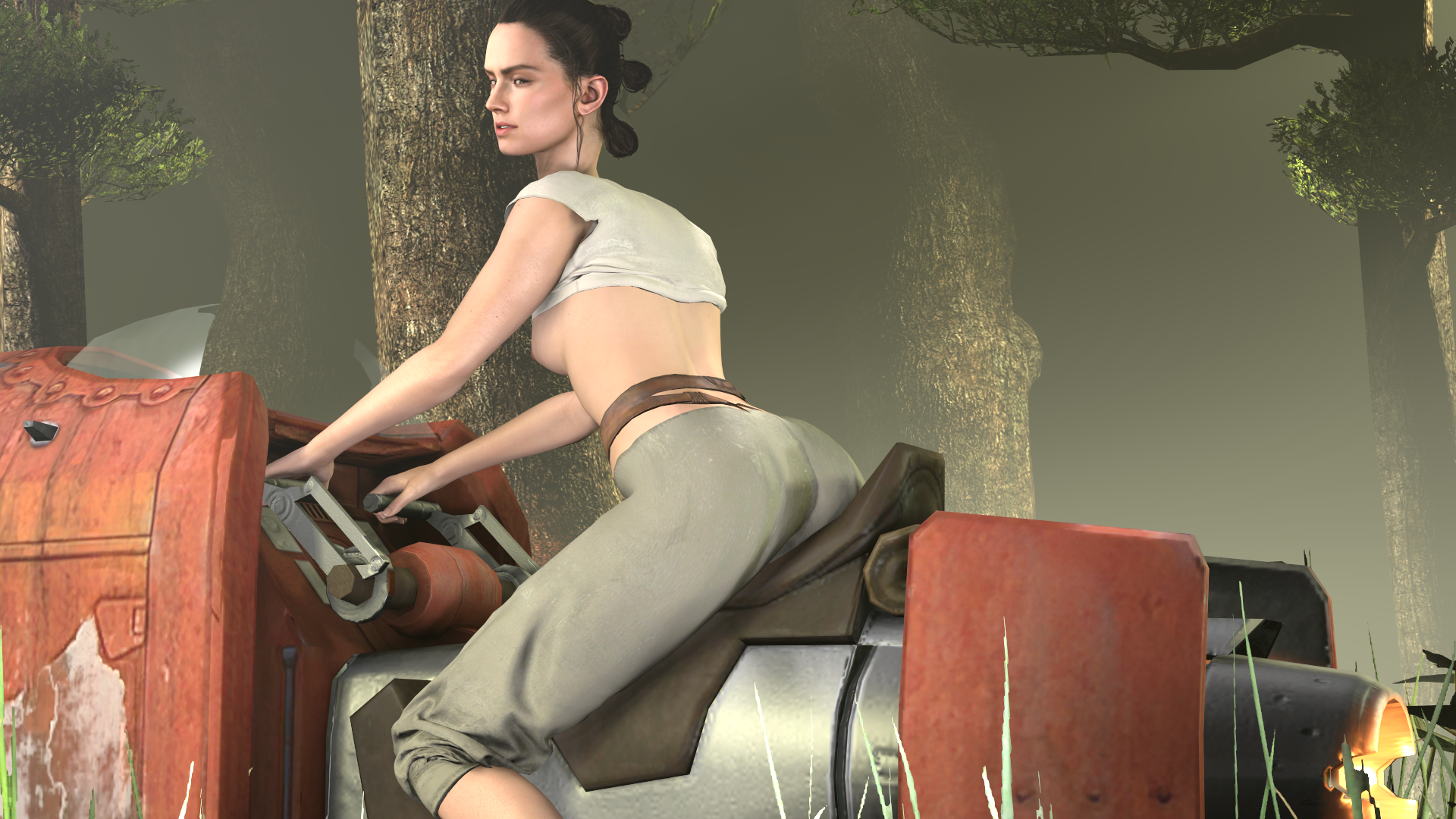Rey (Star Wars) Rule 34 Image