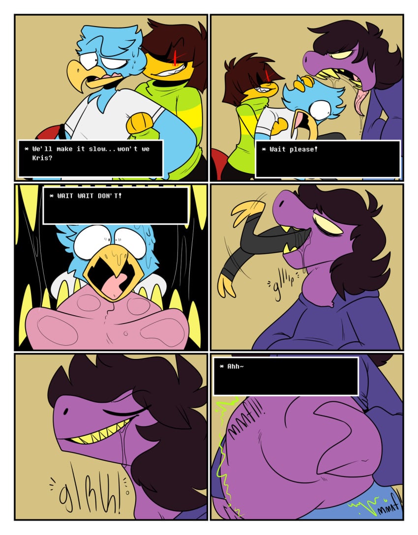 Kris (Deltarune) Rule 34 Image