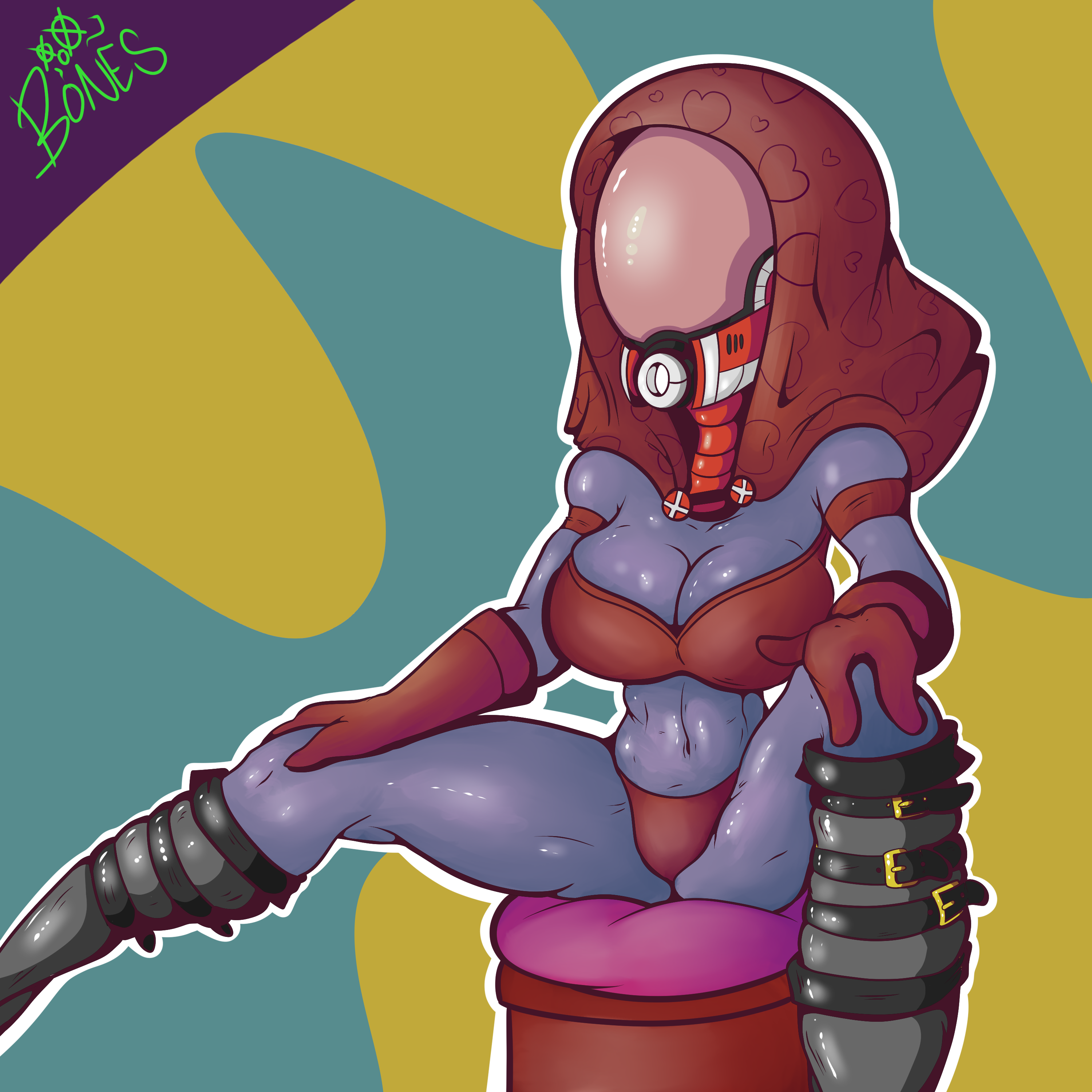Quarian (Mass Effect) Rule 34 Image