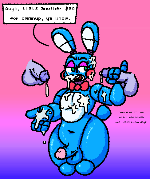 Toy Bonnie (Fnaf) Rule 34 Image