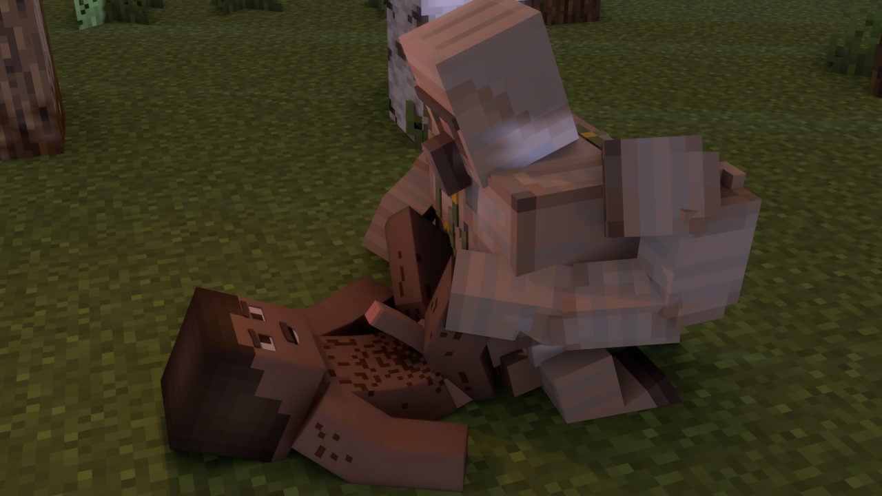 Iron Golem (Minecraft) Rule 34 Image