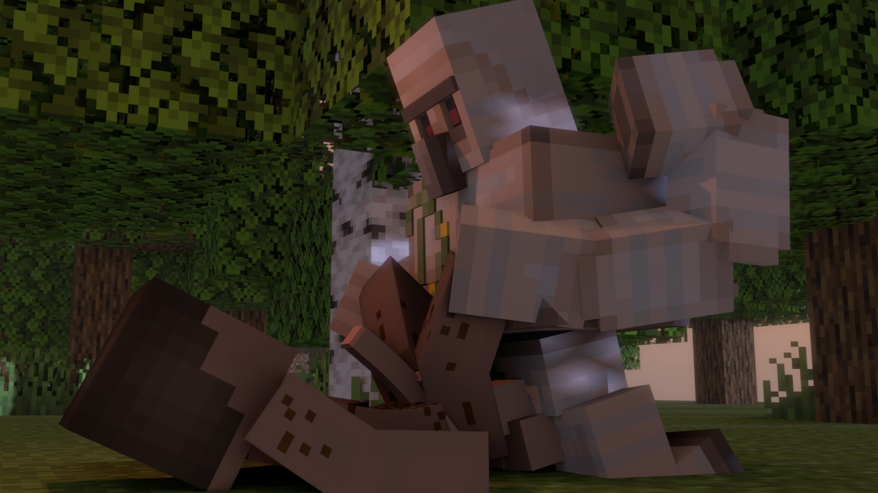 Iron Golem (Minecraft) Rule 34 Image