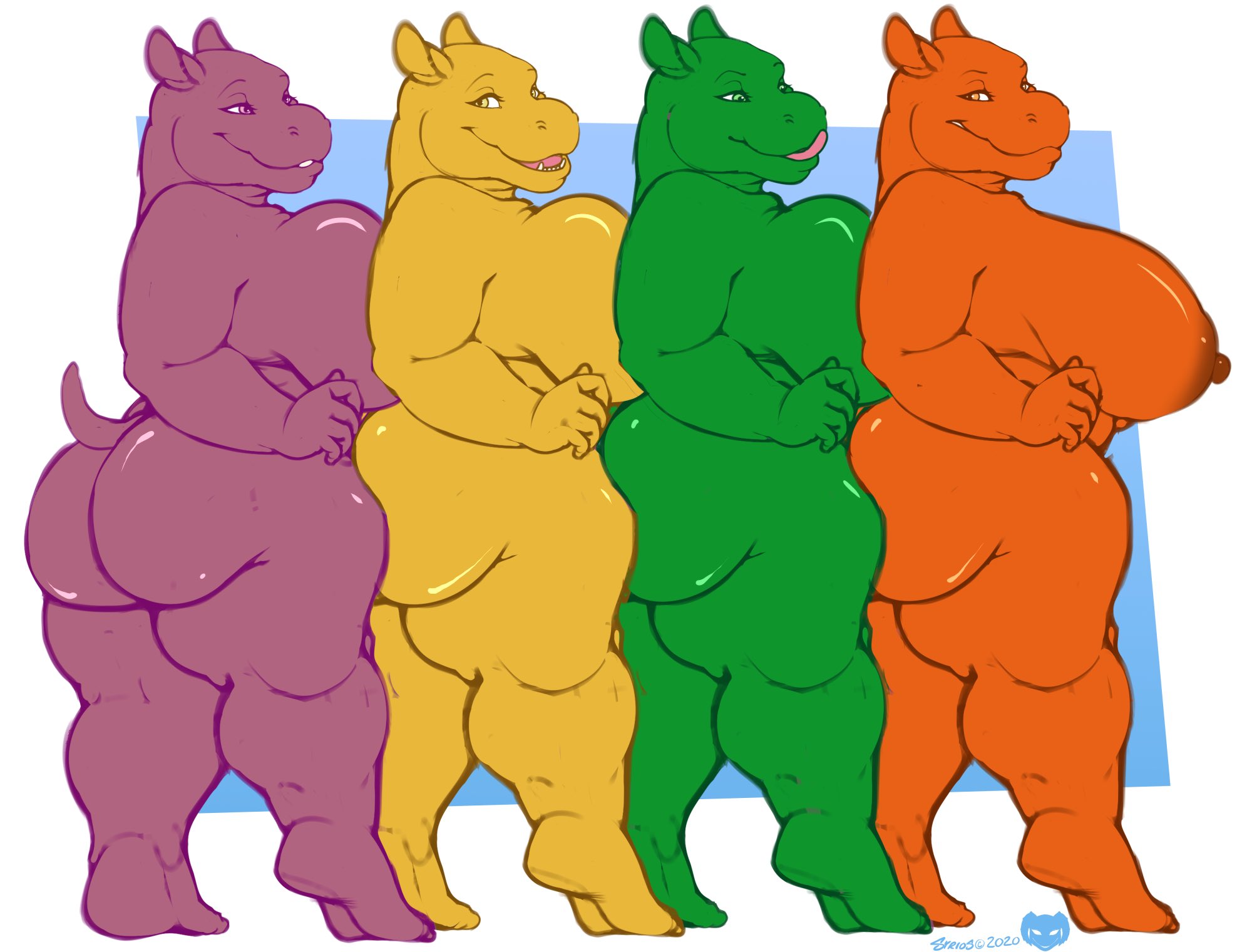 Hungry Hungry Hippos Rule 34 Image
