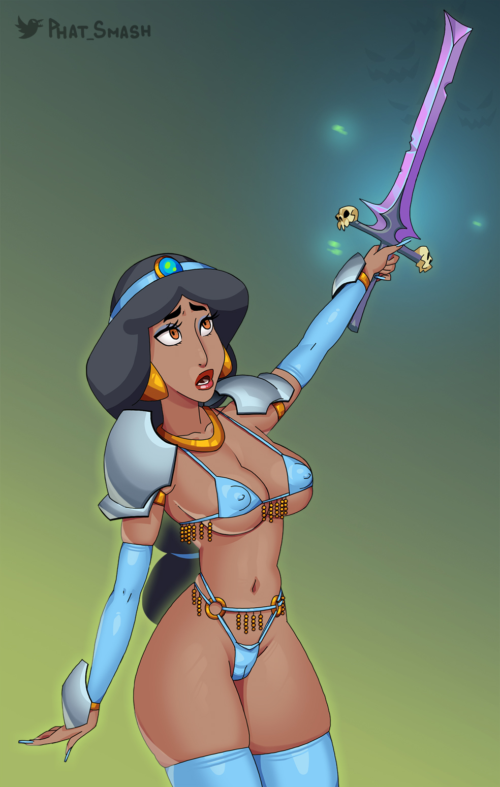 Princess Jasmine (Aladdin) Rule 34 Image